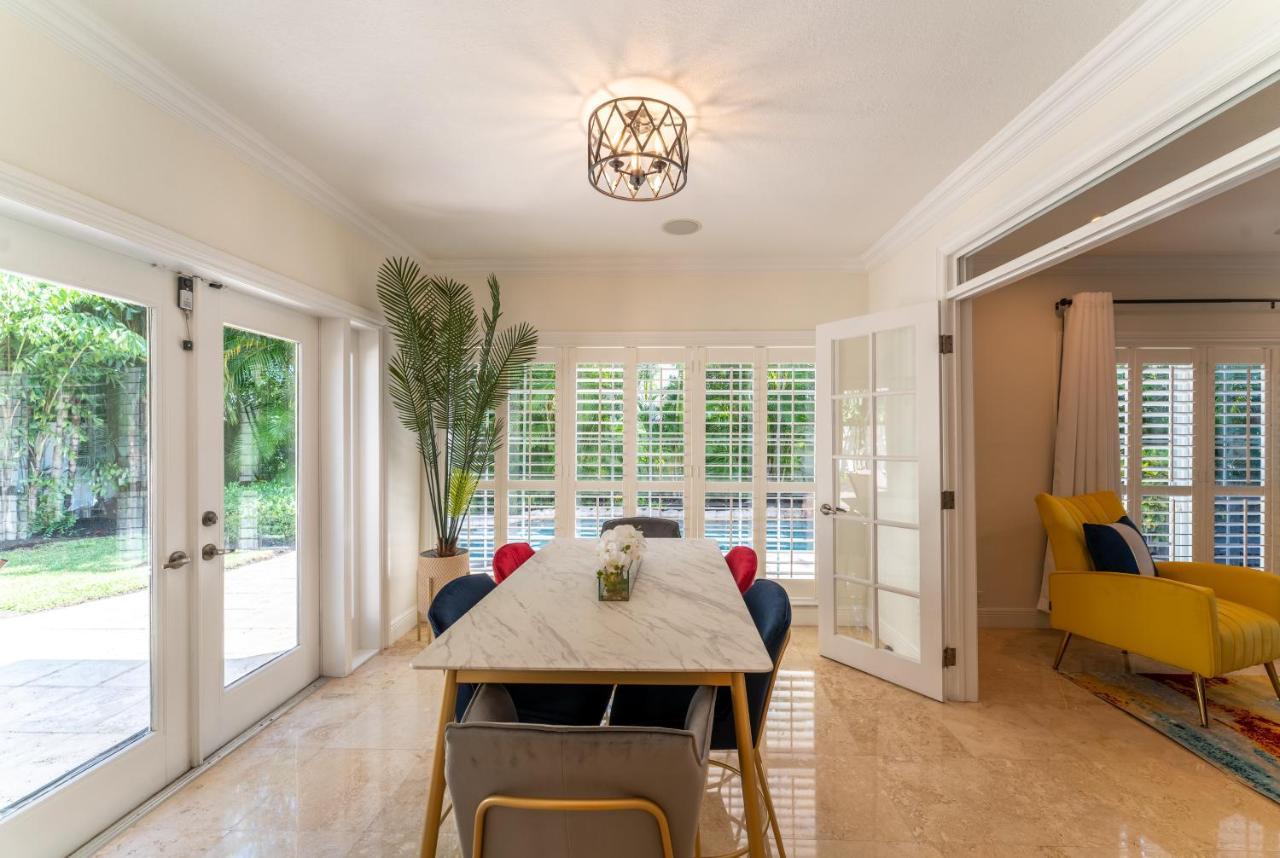 The Garden View 2-Bedroom Home Heated Pool Fort Lauderdale Bagian luar foto