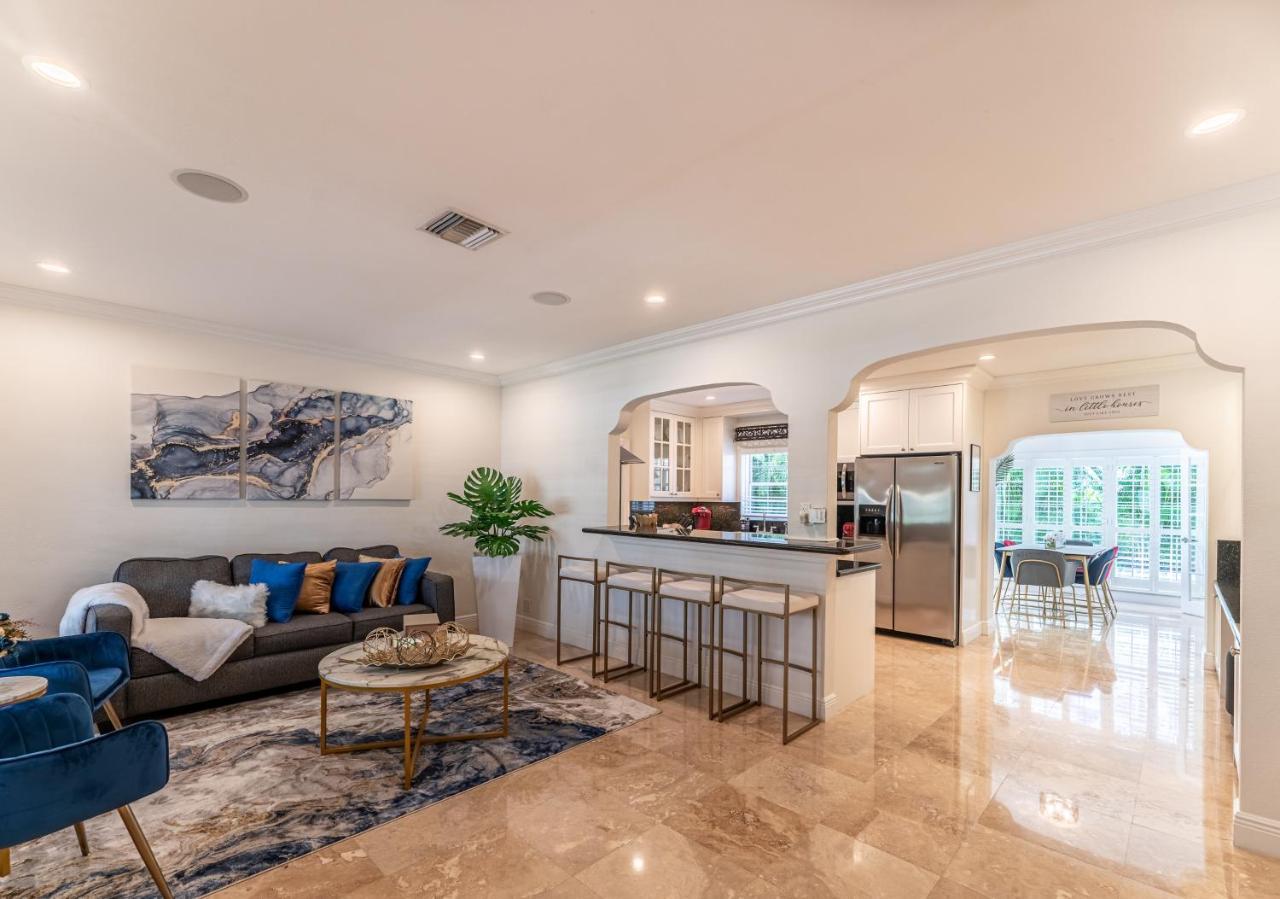 The Garden View 2-Bedroom Home Heated Pool Fort Lauderdale Bagian luar foto