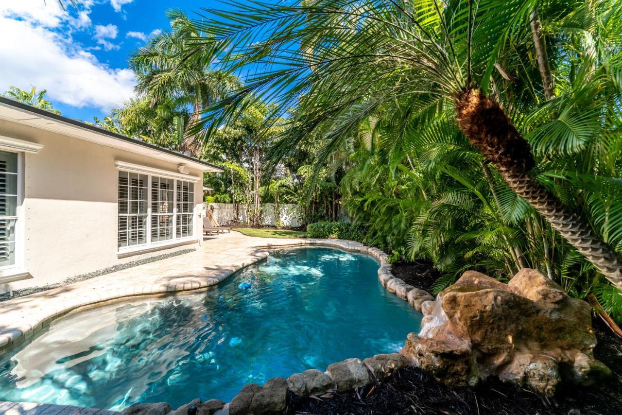The Garden View 2-Bedroom Home Heated Pool Fort Lauderdale Bagian luar foto